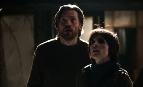 Nikolaj Coster-Waldau and Jessica Chastain Mama Still