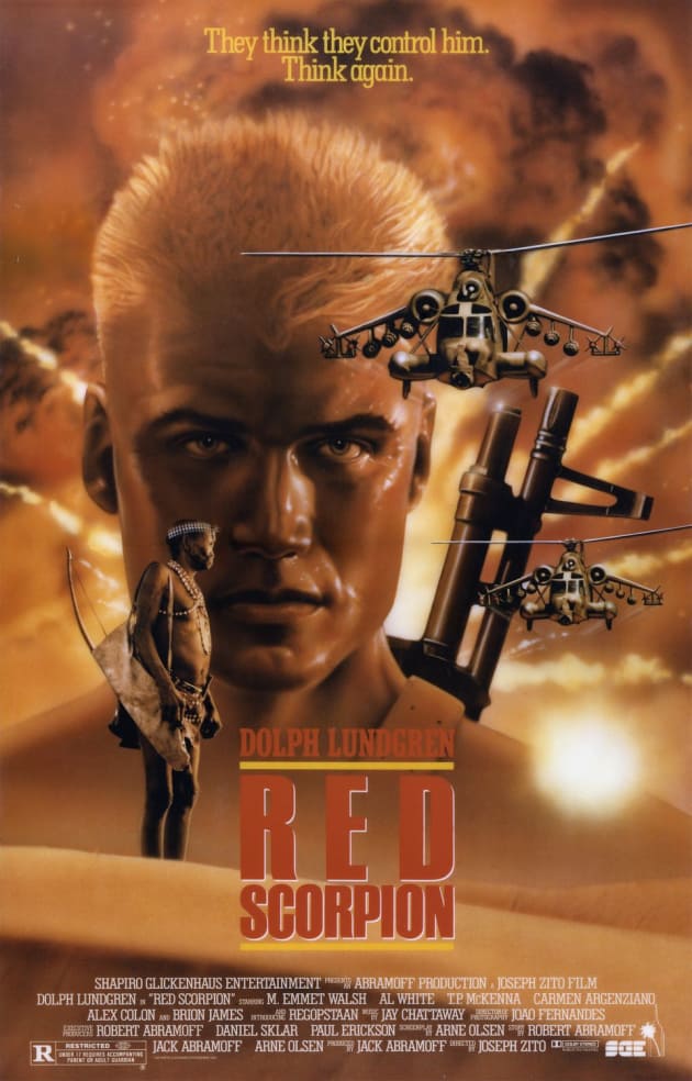 Red Scorpion Poster