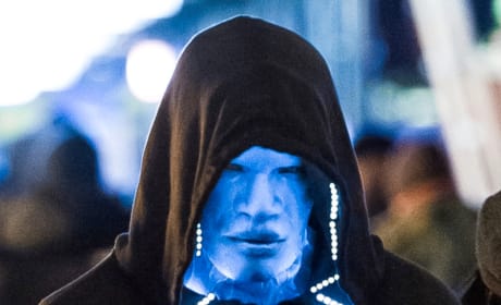 The Amazing Spider-Man 2 Jamie Foxx Set Photo