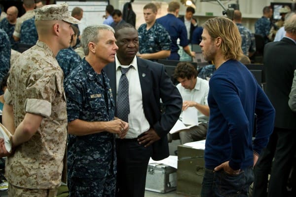 World War Z Brad Pitt David Andrews