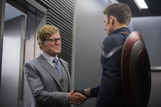 Captain America: The Winter Soldier Robert Redford Chris Evans