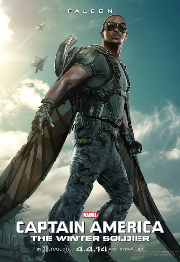 Captain America The Winter Woldier Falcon Poster