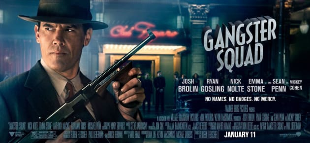 Josh Brolin Gangster Squad Poster