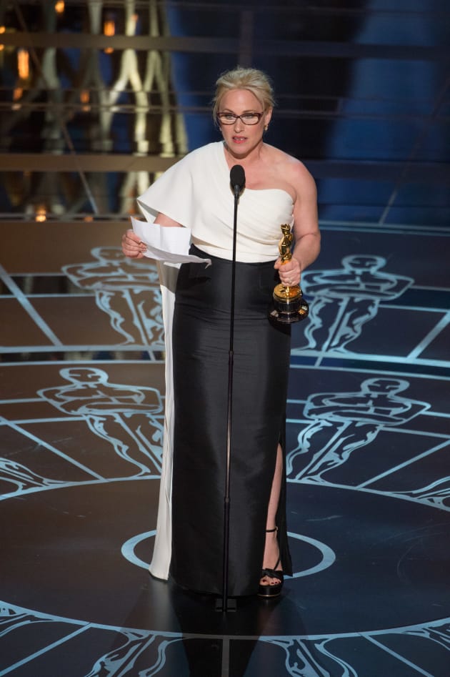 Patricia Arquette Wins Oscar Best Supporting Actress