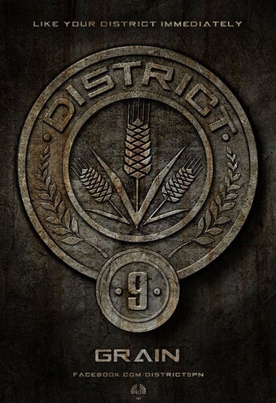 The Hunger Games Badges: Grain