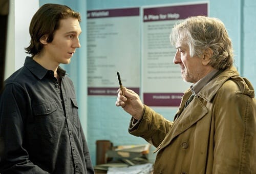 Paul Dano and Robert De Niro in Being Flynn