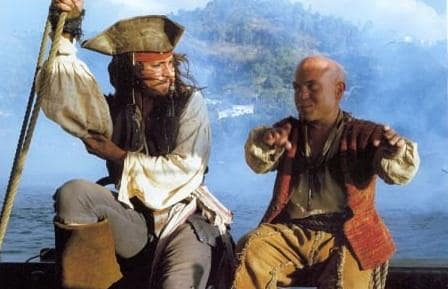 Captain Jack Sparrow and Friend