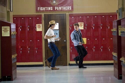 Kenny Wormald and Miles Teller Dance in Footloose