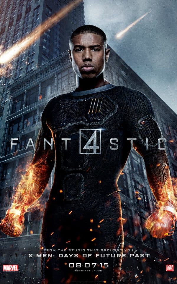 Fantastic Four Character Poster Human Torch