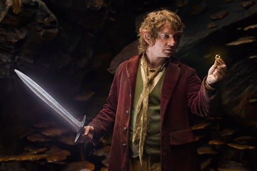 Martin Freeman is Bilbo in The Hobbit An Unexpected Journey