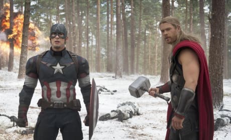 Avengers Age of Ultron Captain America Thor