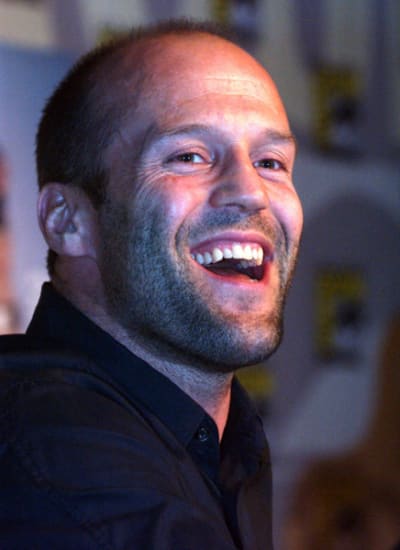 Jason Statham Laughing