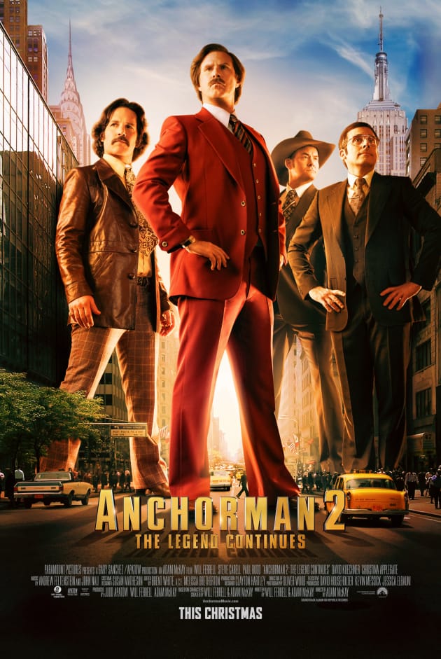 Anchorman 2 Movie Poster