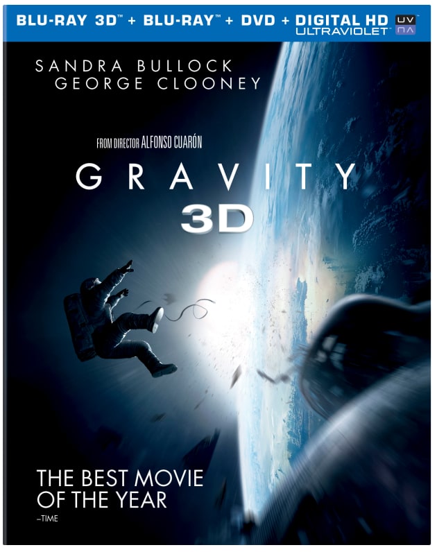 Gravity DVD/Blu-Ray Combo Pack