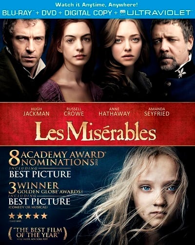 Les Miserables Blu-Ray