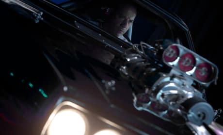 Furious 7 Vin Diesel Driving