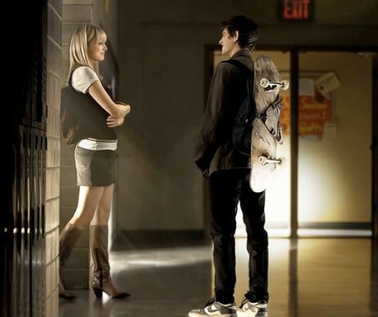 Emma Stone and Andrew Garfield in The Amazing Spider-Man