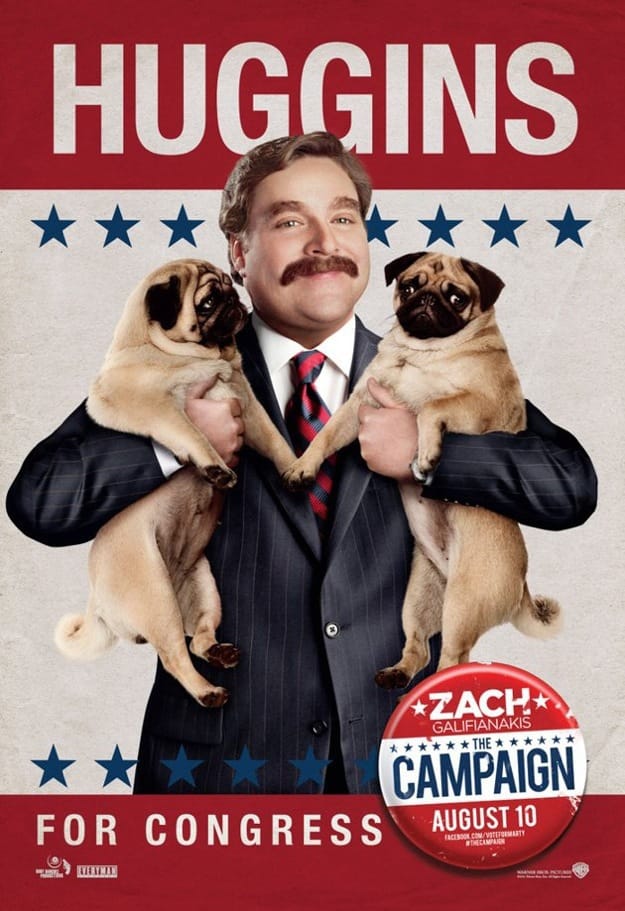Zach Galifianakis The Campaign Poster