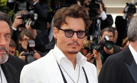 Johnny Depp in Cannes