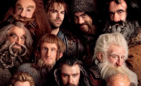 The Hobbit: An Unexpected Journey Poster Features a Gaggle of Dwarves
