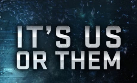 Ender's Game Poster: Us or Them