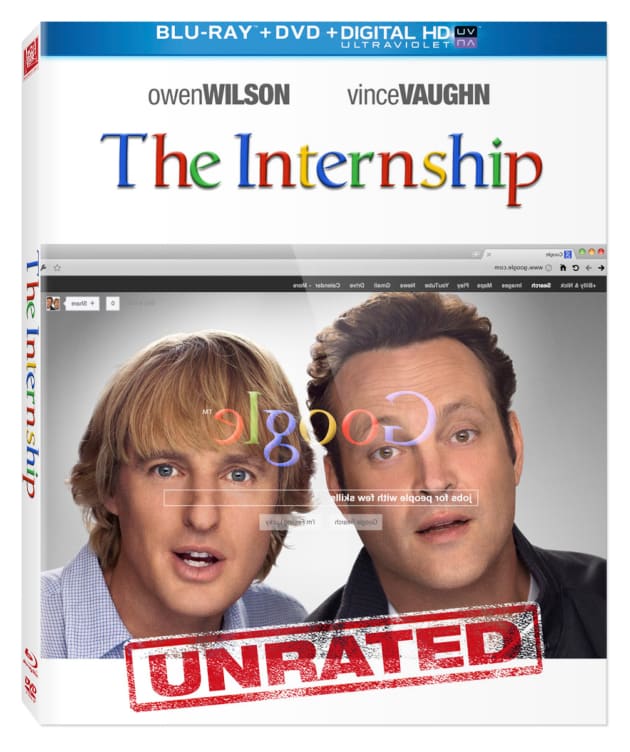 The Internship DVD