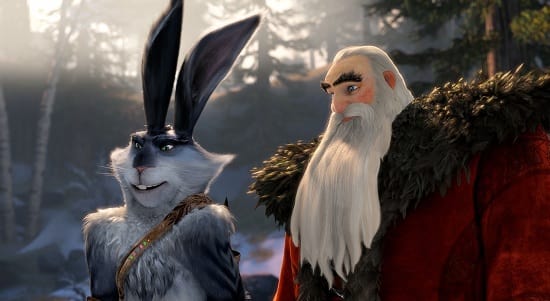 Alec Baldwin and Hugh Jackman in Rise of the Guardians