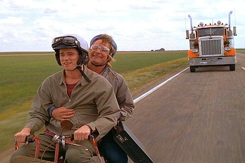 Jim Carrey and Jeff Daniels in Dumb and Dumber