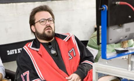Kevin Smith on Set