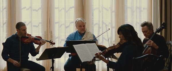 Philip Seymour Hoffman, Catherine Keener and Christopher Walken in A Late Quartet