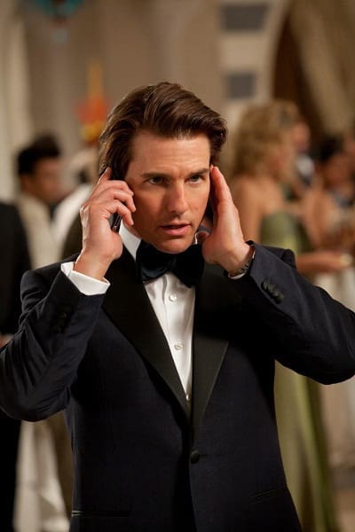 Tom Cruise in Mission Impossible: Ghost Protocol