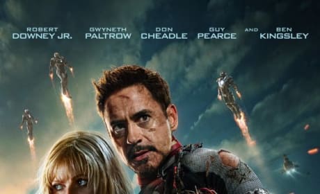 Iron Man 3 Pepper Tony Poster