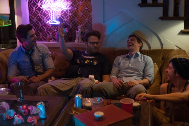 Seth Rogen Parties With the Neighbors