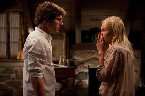 James Marsden and Kate Bosworth in Straw Dogs
