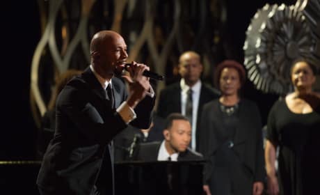 Glory Has Oscar Crowd Singing John Legend & Common’s Praises