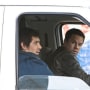 Mark Wahlberg and Lucas Haas in Contraband