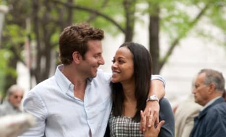 Bradley Cooper and Zoe Saldana