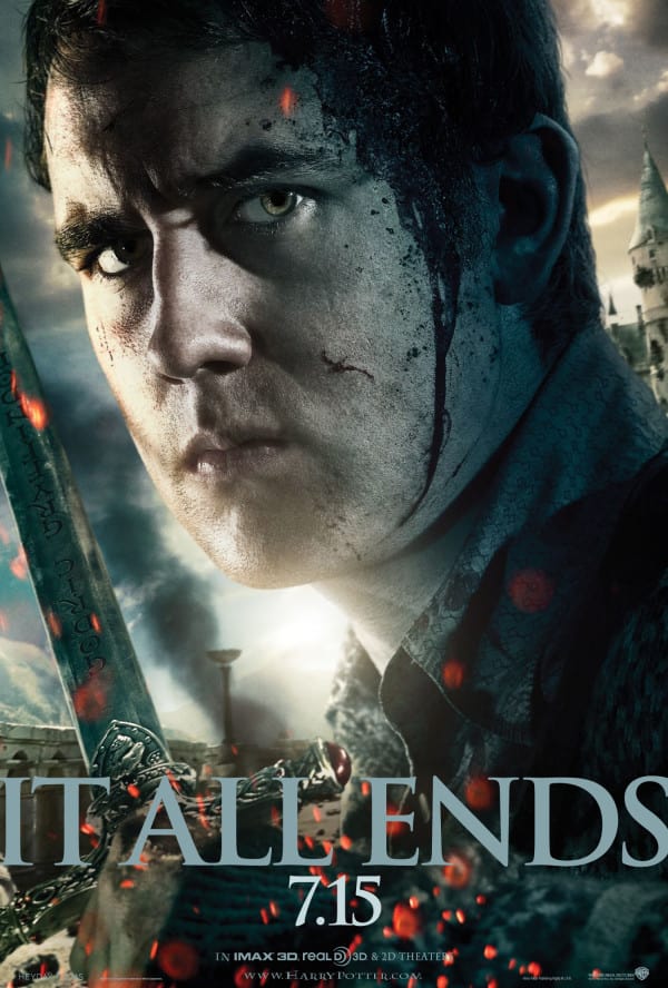 Neville Longbottom's Deathly Hallows Character Poster