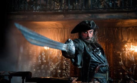 Blackbeard in Pirates of the Caribbean
