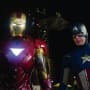 Iron Man and Captain America in The Avengers