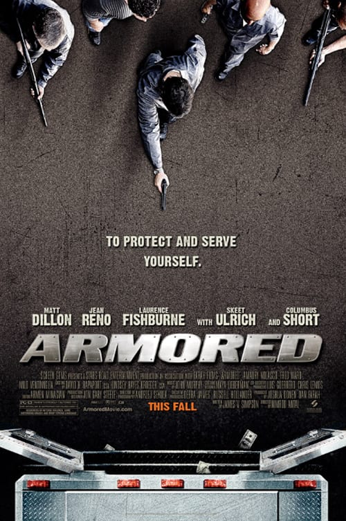 Armored heist poster