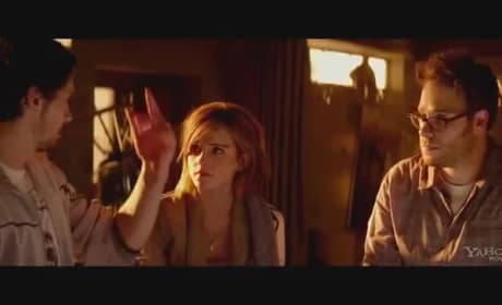 This is the End Clip: Emma Watson Thinks it's Zombies