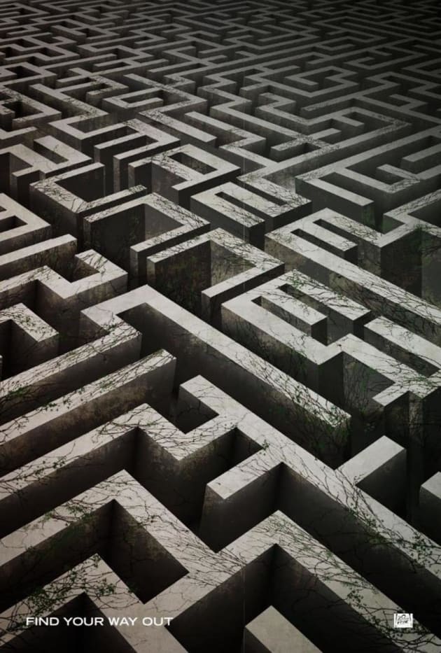 The Maze Runner Maze Poster