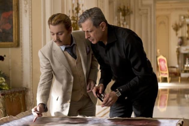 Mortdecai Johnny Depp Jeff Goldblum