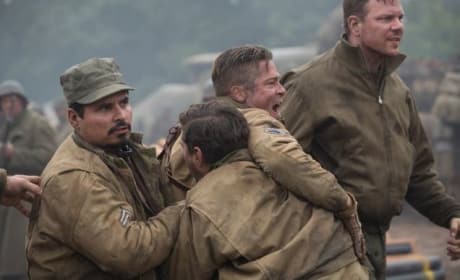Fury Michael Pena Brad Pitt Shia LaBeouf