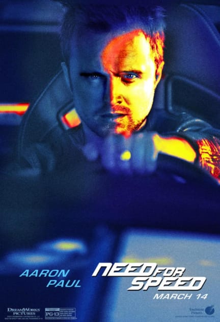 Aaron Paul is Tobey Marshall