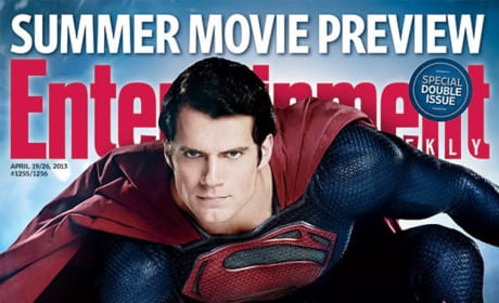 Man of Steel Entertainment Weekly Cover