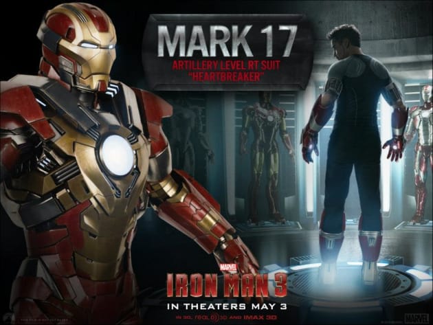 Iron Man 3 Mark 17 Suit