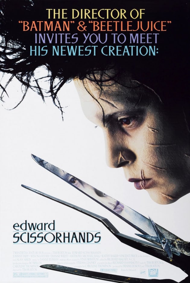 Edward Scissorhands Movie Poster