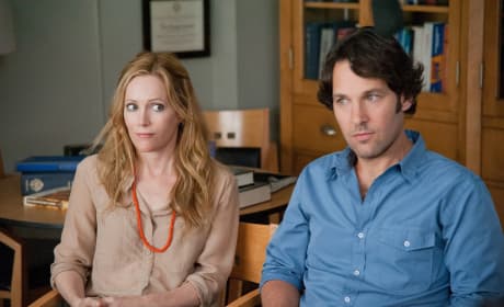 Leslie Mann and Paul Rudd This is 40